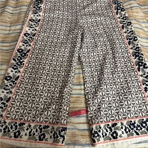 Ted Baker geometric Culotte wideleg dress pants